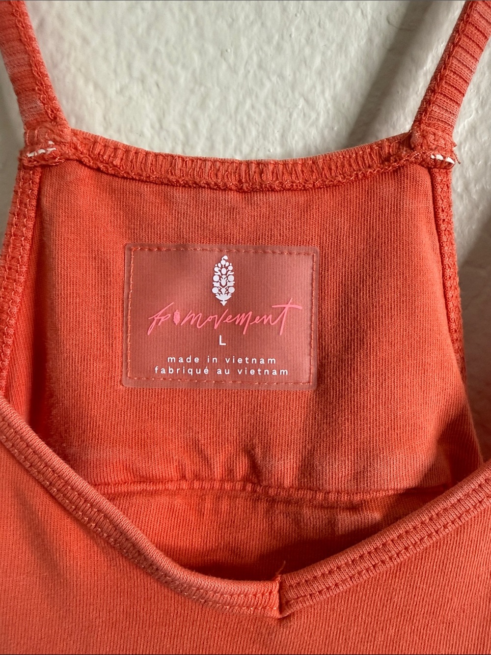 Free People Hot Shot onesie Coral Jumpsuit with Pockets women’s large - Picture 2 of 5